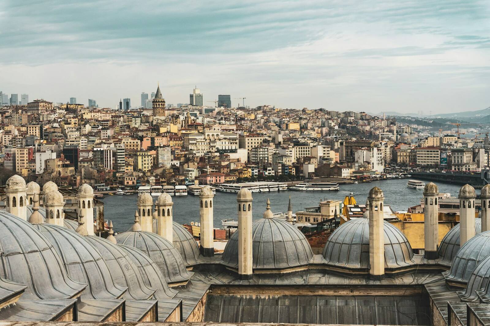 İstanbul, Haliç ve tarihi yarımada manzarası
